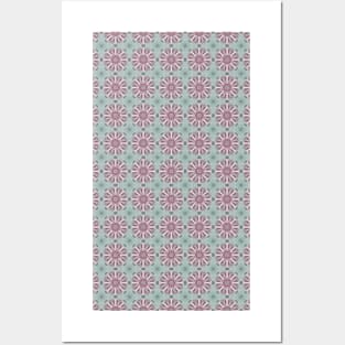 Polygon Paradise Geometric Pattern Posters and Art